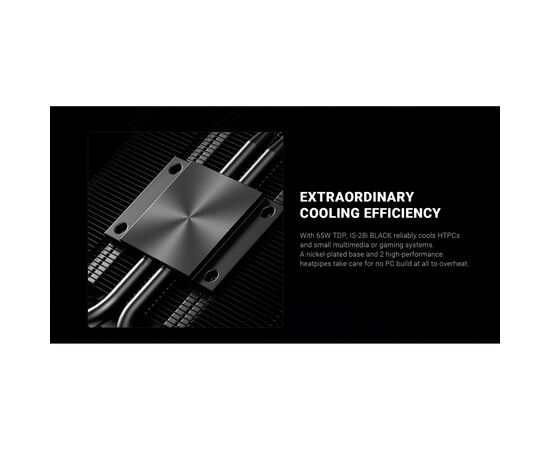 Кулер для процессора ID-Cooling IS-28i BLACK, изображение 11 Кулер для процессора ID-Cooling IS-28i BLACK, изображение 11