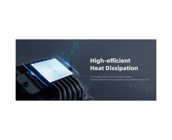 Кулер для процессора ID-Cooling IS-67-XT Black, изображение 10 Кулер для процессора ID-Cooling IS-67-XT Black, изображение 10