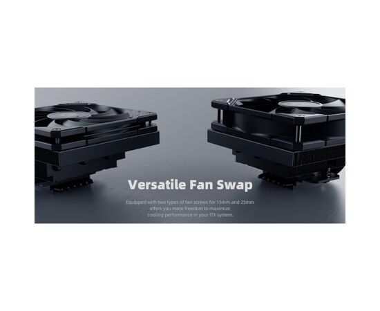 Кулер для процессора ID-Cooling IS-67-XT Black, изображение 11 Кулер для процессора ID-Cooling IS-67-XT Black, изображение 11