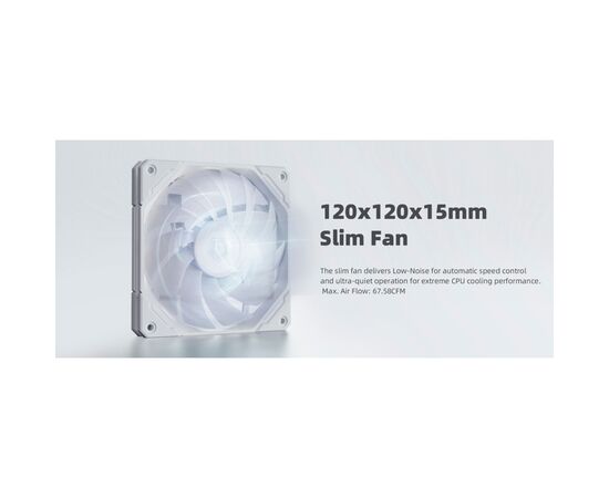 Кулер до процесора ID-Cooling IS-67-XT White, зображення 11 Кулер до процесора ID-Cooling IS-67-XT White, зображення 11
