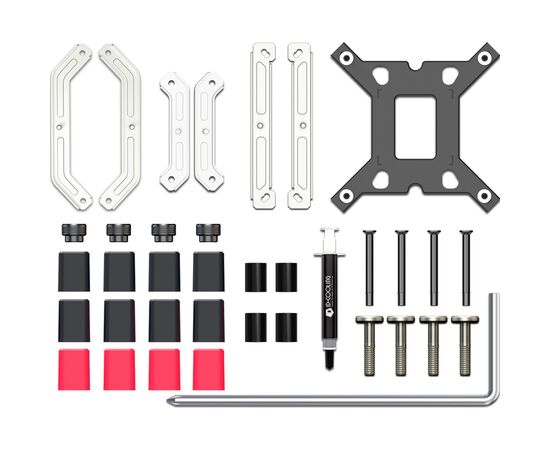 Кулер до процесора ID-Cooling IS-67-XT White, зображення 7 Кулер до процесора ID-Cooling IS-67-XT White, зображення 7