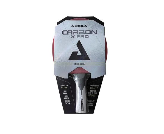Ракетка для настольного тенниса Joola Carbon X Pro (54206) (930758), изображение 2 Ракетка для настольного тенниса Joola Carbon X Pro (54206) (930758), изображение 2
