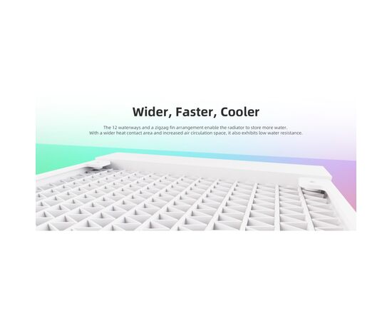 Система жидкостного охлаждения ID-Cooling FX240 ARGB WHITE, изображение 11 Система жидкостного охлаждения ID-Cooling FX240 ARGB WHITE, изображение 11