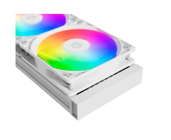 Система жидкостного охлаждения ID-Cooling FX240 ARGB WHITE, изображение 4 Система жидкостного охлаждения ID-Cooling FX240 ARGB WHITE, изображение 4