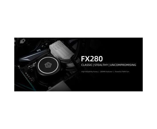 Система жидкостного охлаждения ID-Cooling FX280, изображение 8 Система жидкостного охлаждения ID-Cooling FX280, изображение 8