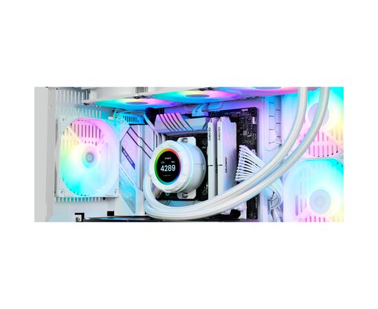 Система жидкостного охлаждения ID-Cooling SL240 XE White, изображение 12 Система жидкостного охлаждения ID-Cooling SL240 XE White, изображение 12