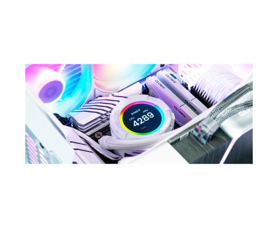 Система жидкостного охлаждения ID-Cooling SL360 XE White, изображение 11 Система жидкостного охлаждения ID-Cooling SL360 XE White, изображение 11