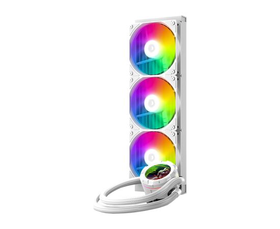 Система жидкостного охлаждения ID-Cooling SL360 XE White, изображение 2 Система жидкостного охлаждения ID-Cooling SL360 XE White, изображение 2