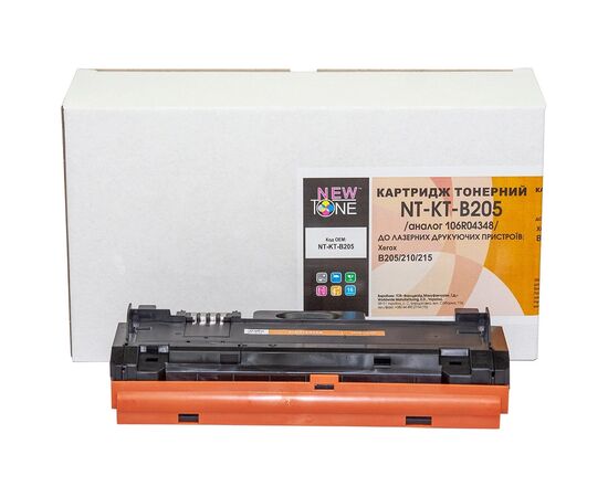 Картридж NewTone Xerox B205/210/215, 106R04348 Black 3K (NT-KT-B205)