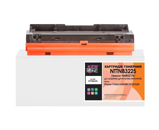 Картридж NewTone Xerox Ph3052/3260/WC3215/3225, 106R02778 3K (NTTNB3225)