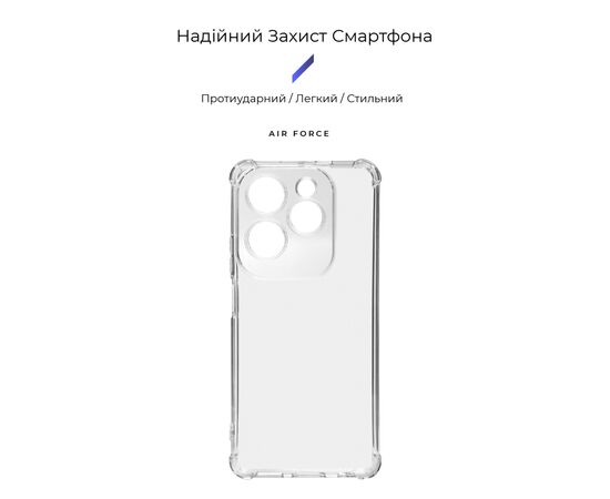 Чехол для мобильного телефона Armorstandart Air Force Infinix HOT 40 Camera cover Clear (ARM73911), изображение 3
