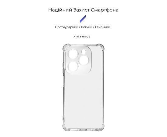 Чехол для мобильного телефона Armorstandart Air Force Infinix HOT 40i Camera cover Clear (ARM73912), изображение 3
