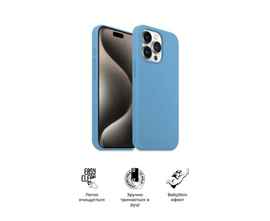 Чехол для мобильного телефона Armorstandart ICON2 Case Apple iPhone 15 Pro Light Blue (ARM76998), изображение 3