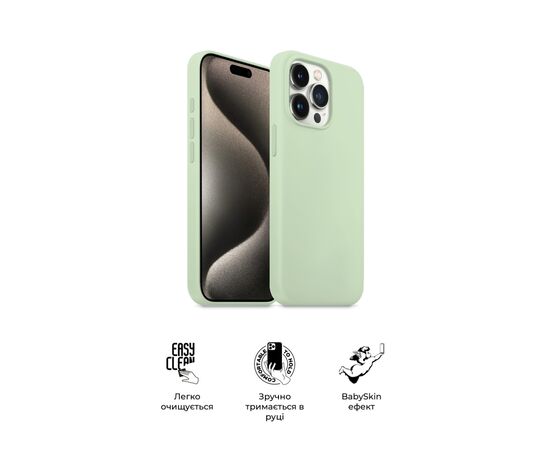 Чехол для мобильного телефона Armorstandart ICON2 Case Apple iPhone 15 Pro Max Soft Mint (ARM77002), изображение 3