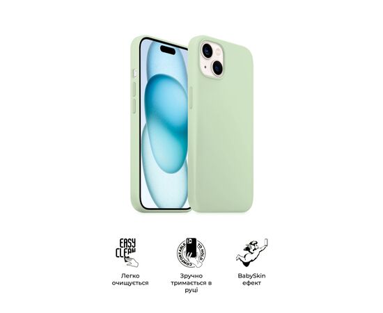 Чохол до мобільного телефона Armorstandart ICON2 Case Apple iPhone 15 Soft Mint (ARM76999), зображення 3