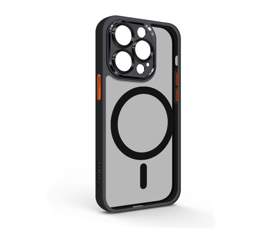 Чохол до мобільного телефона Armorstandart Unit MagSafe SE Apple iPhone 13 Pro Black Orange (ARM75370)