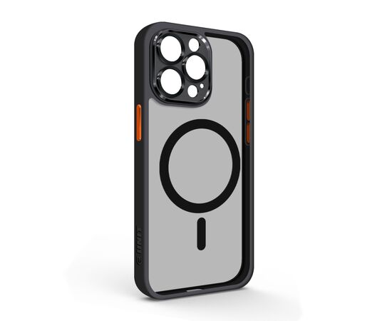 Чехол для мобильного телефона Armorstandart Unit MagSafe SE Apple iPhone 15 Pro Max Black Orange (ARM75363)