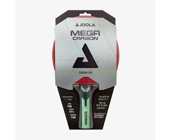 Ракетка для настольного тенниса Joola Mega Carbon (54205) (930759), изображение 2 Ракетка для настольного тенниса Joola Mega Carbon (54205) (930759), изображение 2