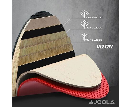 Ракетка для настільного тенісу Joola Rosskopf Classic (54200) (930760), зображення 6 Ракетка для настільного тенісу Joola Rosskopf Classic (54200) (930760), зображення 6