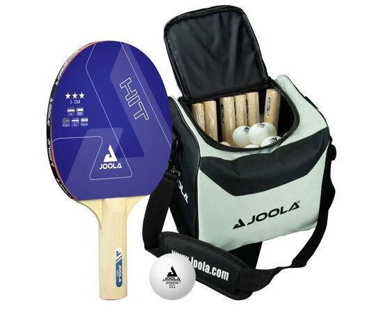 Комплект для настільного тенісу Joola Bag Set Hit 14 Bats 30 Balls (54839) (930810)
