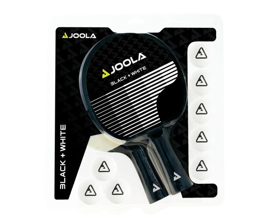 Комплект для настільного тенісу Joola Black White 2 Bats 8 Balls (54817) (930799), зображення 2 Комплект для настільного тенісу Joola Black White 2 Bats 8 Balls (54817) (930799), зображення 2