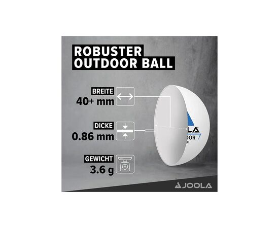 Комплект для настільного тенісу Joola Duo Pro 2 Bats 3 Balls (54821) (930796), зображення 3