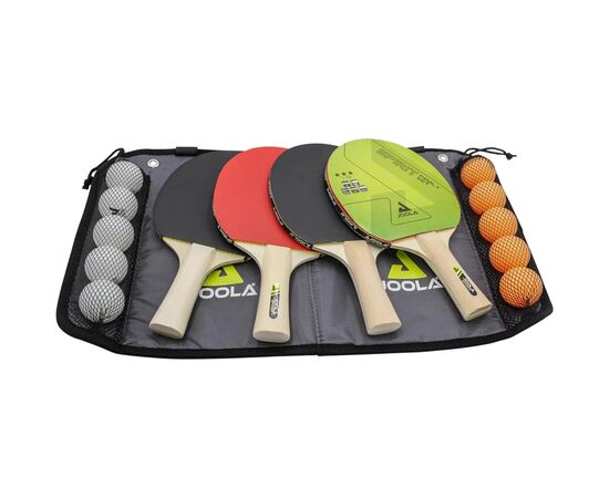 Комплект для настільного тенісу Joola Family 4 Bats 10 Balls (54810) (930797), зображення 3 Комплект для настільного тенісу Joola Family 4 Bats 10 Balls (54810) (930797), зображення 3