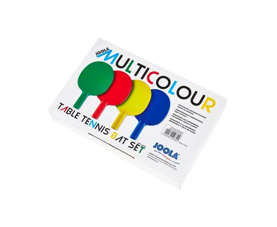 Комплект для настольного тенниса Joola Multicolour 4 Bats (54830) (930809), изображение 6 Комплект для настольного тенниса Joola Multicolour 4 Bats (54830) (930809), изображение 6