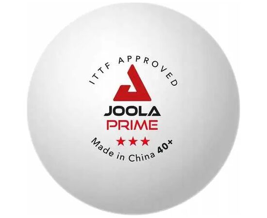 М'ячик для настільного теніса Joola Prime 40+ White 6 шт (40031) (930814)