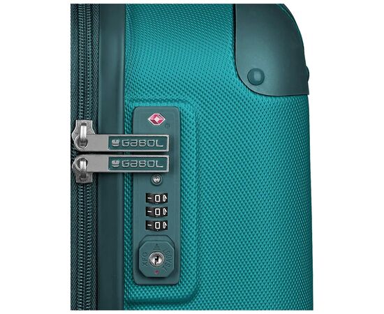 Чемодан Gabol Balance XP (S) Turquoise (123422-018) (930692), изображение 8 Чемодан Gabol Balance XP (S) Turquoise (123422-018) (930692), изображение 8