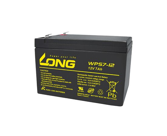 Батарея к ИБП Long 12В 7Ач (WPS7-12) (WPS7-12)