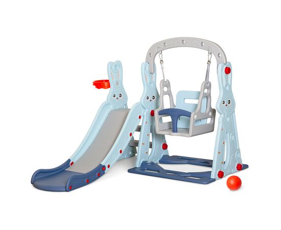 Горка Mealux Bunny (KD-B261 Blue)