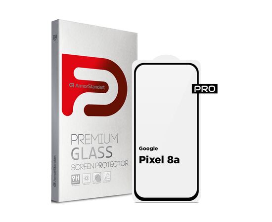 Скло захисне Armorstandart Pro Google Pixel 8a Black (ARM77800)