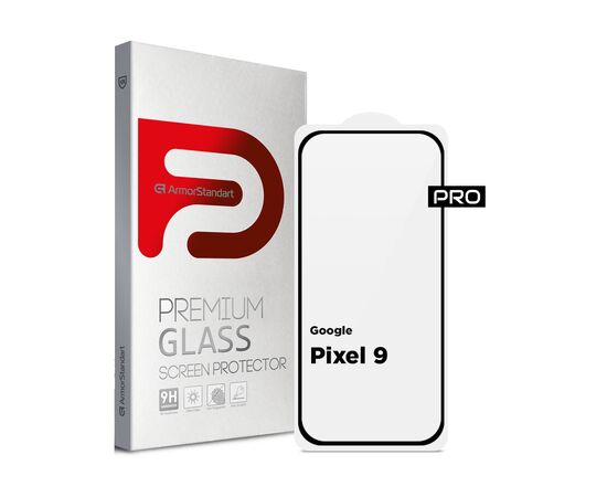 Стекло защитное Armorstandart Pro Google Pixel 9 Black (ARM74679)