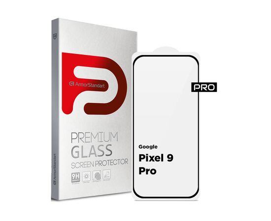 Скло захисне Armorstandart Pro Google Pixel 9 Pro Black (ARM74678)