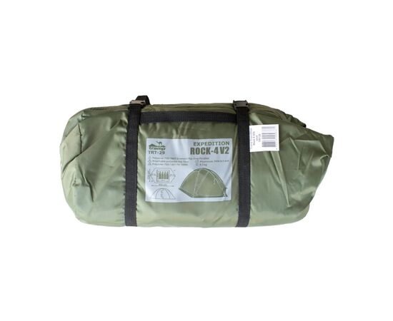 Палатка Tramp Rock 4 (v2) Green (TRT-029-green), изображение 11 Палатка Tramp Rock 4 (v2) Green (TRT-029-green), изображение 11