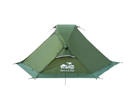 Палатка Tramp Sarma 2 (v2) Green (TRT-030-green), изображение 4 Палатка Tramp Sarma 2 (v2) Green (TRT-030-green), изображение 4