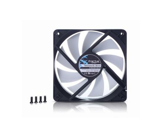 Кулер для корпуса Fractal Design Silent Series R3 120mm (FD-FAN-SSR3-120-WT), изображение 3 Кулер для корпуса Fractal Design Silent Series R3 120mm (FD-FAN-SSR3-120-WT), изображение 3