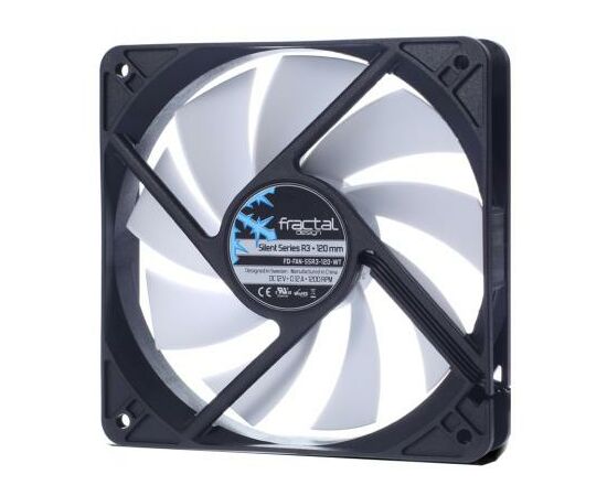 Кулер для корпуса Fractal Design Silent Series R3 120mm (FD-FAN-SSR3-120-WT)