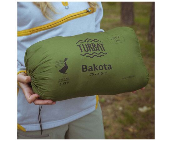 Спальный мешок Turbat -ковдра Bakota green (012.005.0426), изображение 10 Спальный мешок Turbat -ковдра Bakota green (012.005.0426), изображение 10