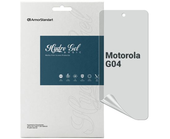 Плівка захисна Armorstandart Matte Motorola G04 (ARM73787)