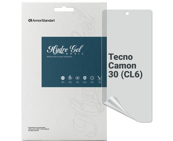 Пленка защитная Armorstandart Matte Tecno Camon 30 (CL6) (ARM77136)