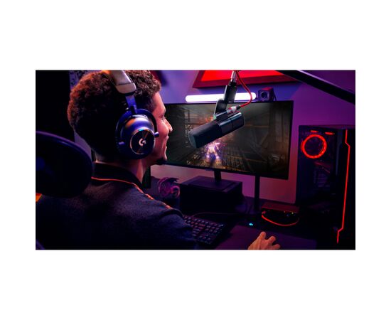 Микрофон Logitech G Yeti Studio Active Dynamic XLR Black (988-000565), изображение 7 Микрофон Logitech G Yeti Studio Active Dynamic XLR Black (988-000565), изображение 7
