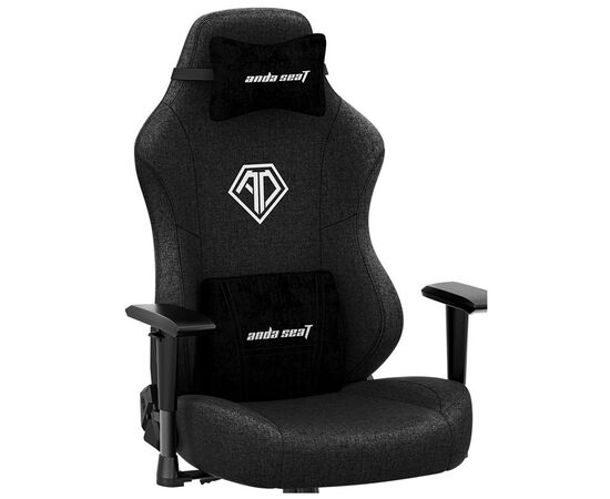 Кресло игровое Anda Seat Phantom 3 Fabric Size L Black (AD18Y-06-B-F), изображение 7 Кресло игровое Anda Seat Phantom 3 Fabric Size L Black (AD18Y-06-B-F), изображение 7