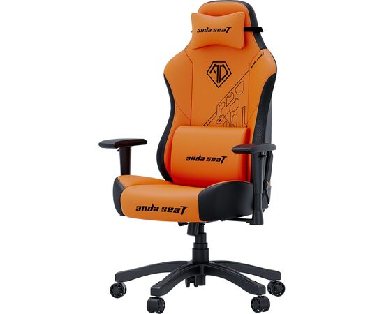 Крісло ігрове Anda Seat Phantom Tiger Edition Size L Orange (AD18Y-14-OB-PV/C), зображення 4 Крісло ігрове Anda Seat Phantom Tiger Edition Size L Orange (AD18Y-14-OB-PV/C), зображення 4
