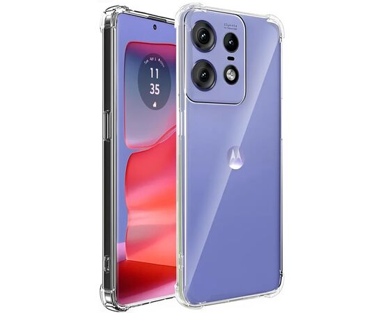 Чохол до мобільного телефона BeCover Anti-Shock Motorola Edge 50 Pro Clear (711781)