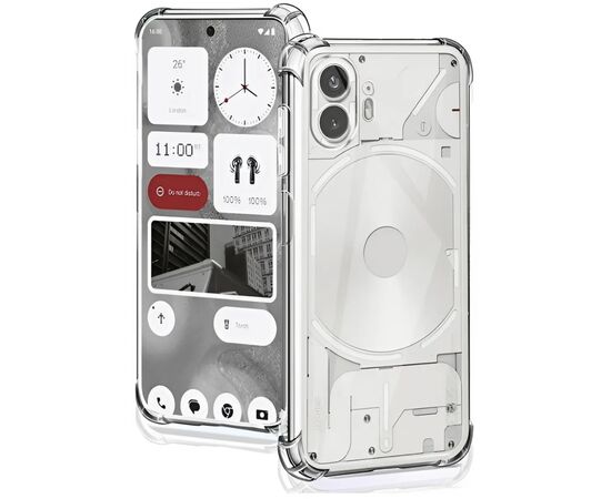 Чохол до мобільного телефона BeCover Anti-Shock Nothing Phone (2) Clear (711792)