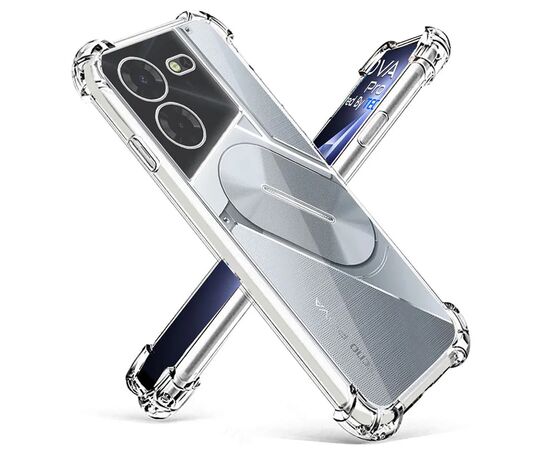 Чехол для мобильного телефона BeCover Anti-Shock Tecno POVA 5 Pro 5G (LH8n) Clear (711780), изображение 3