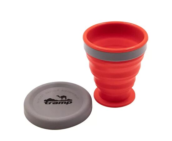 Чашка туристическая Tramp Silicone 200ml Terracota (UTRC-126-terracota), изображение 2 Чашка туристическая Tramp Silicone 200ml Terracota (UTRC-126-terracota), изображение 2