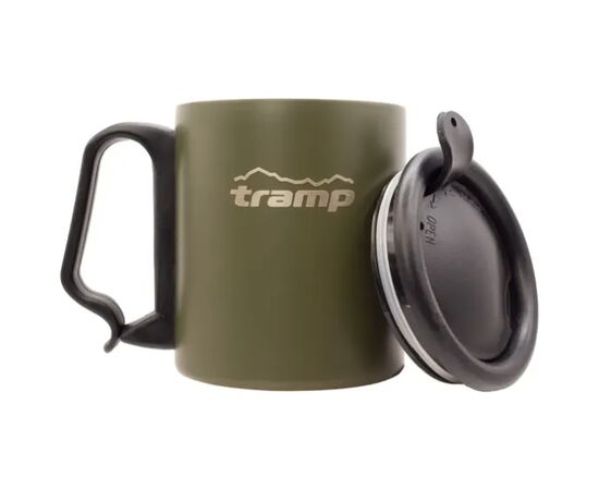 Чашка туристическая Tramp з поїлкою і защіпкою 350 мл Olive (UTRC-020-olive), изображение 2 Чашка туристическая Tramp з поїлкою і защіпкою 350 мл Olive (UTRC-020-olive), изображение 2